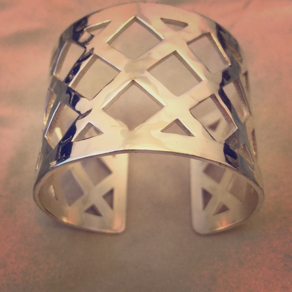 Rustic Cuff Jewelry - Rustic Cuff silver metal cuff bracelet